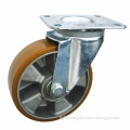 6" heavy Machine undercarriage parts, 160mm Aluminum casters wheels,moving equipments spare parts